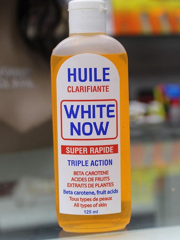 Huile éclaircissante