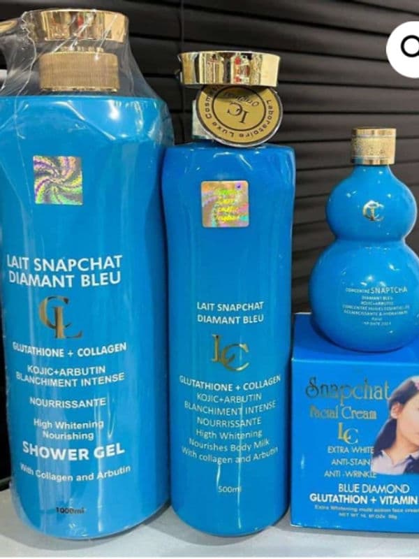 GAMME COMPLETE POUR VISAGE ET CORPS SNAPT CHAT